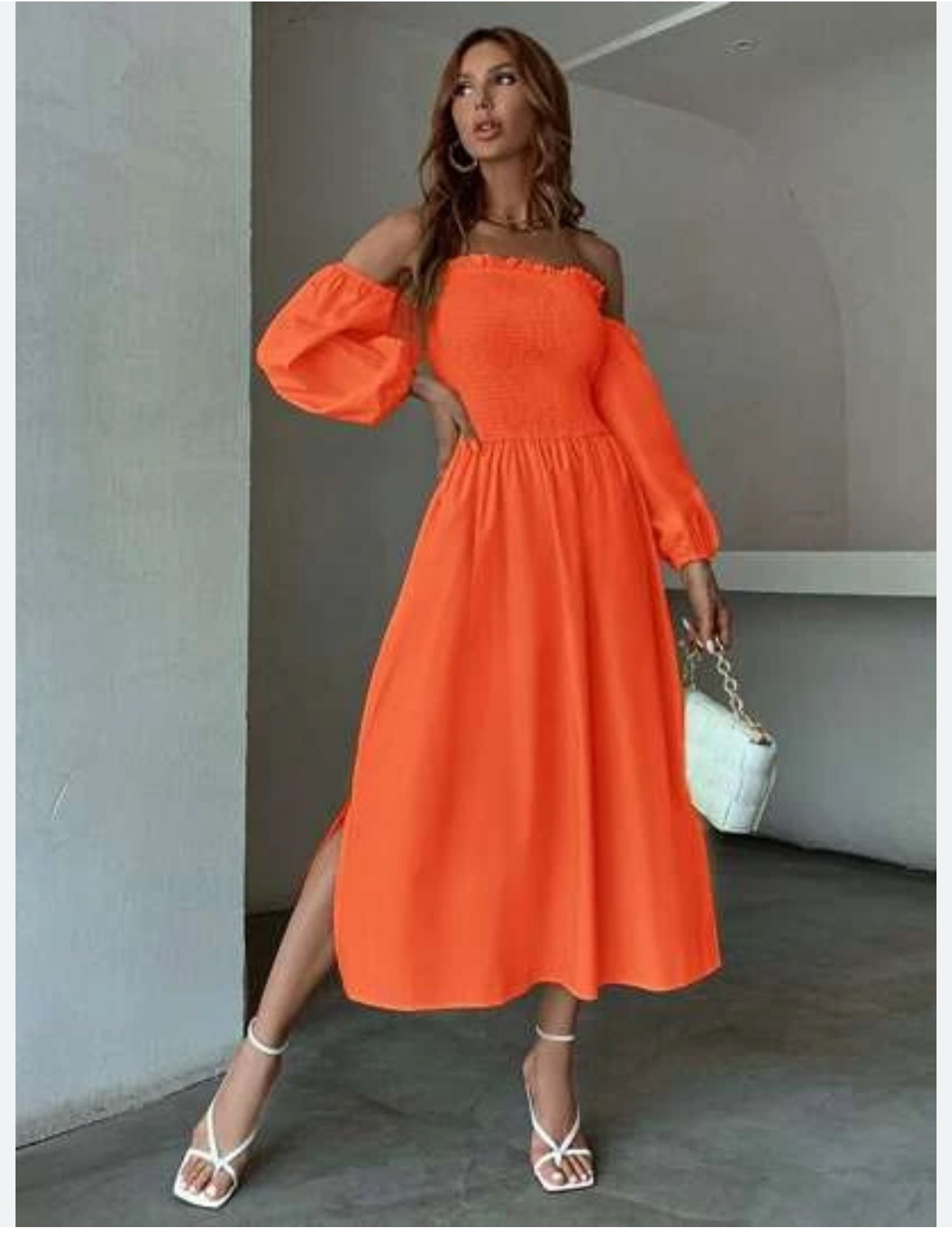 Anderson Dress Orange