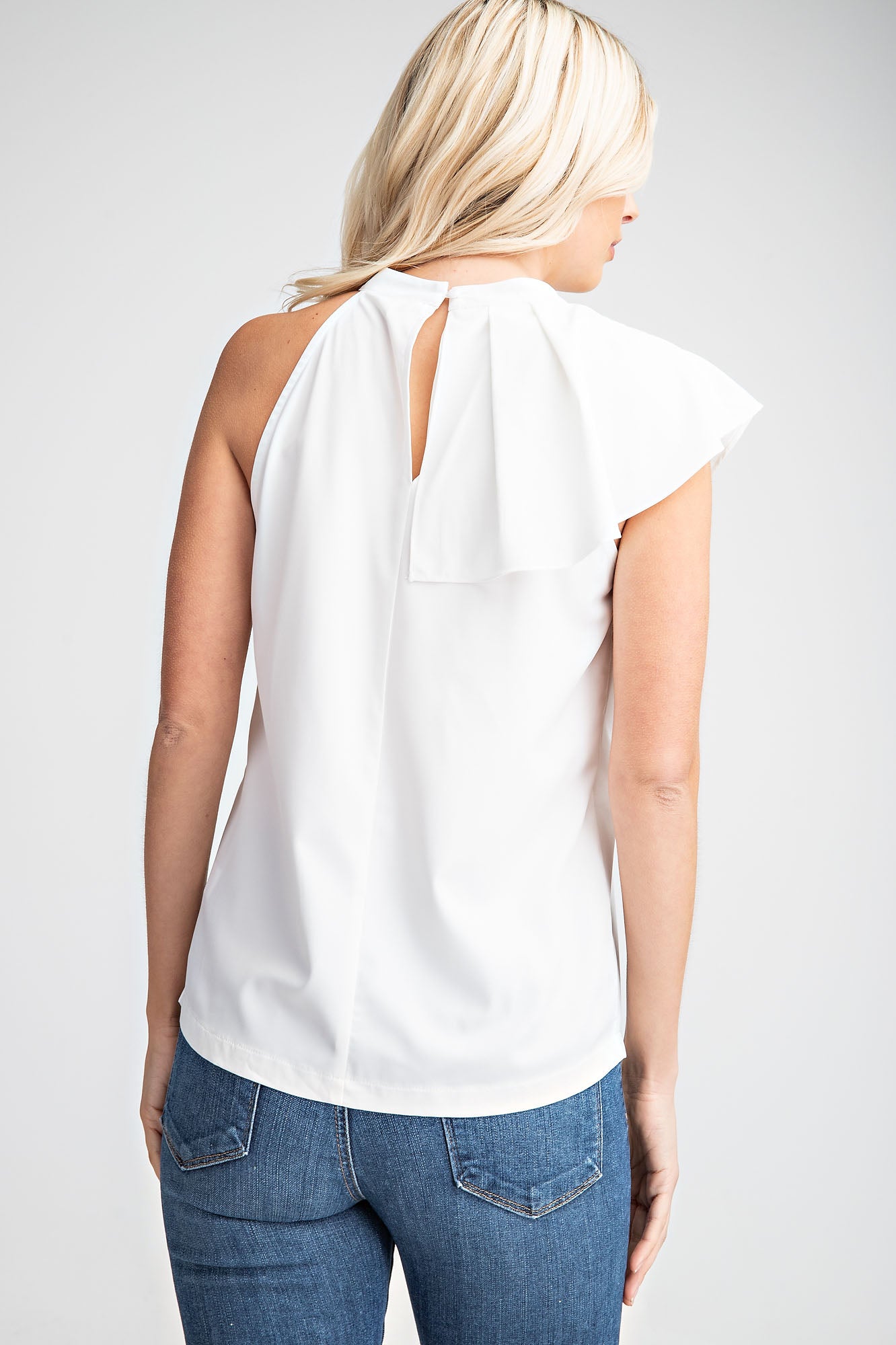 Ashanti Top White Glam