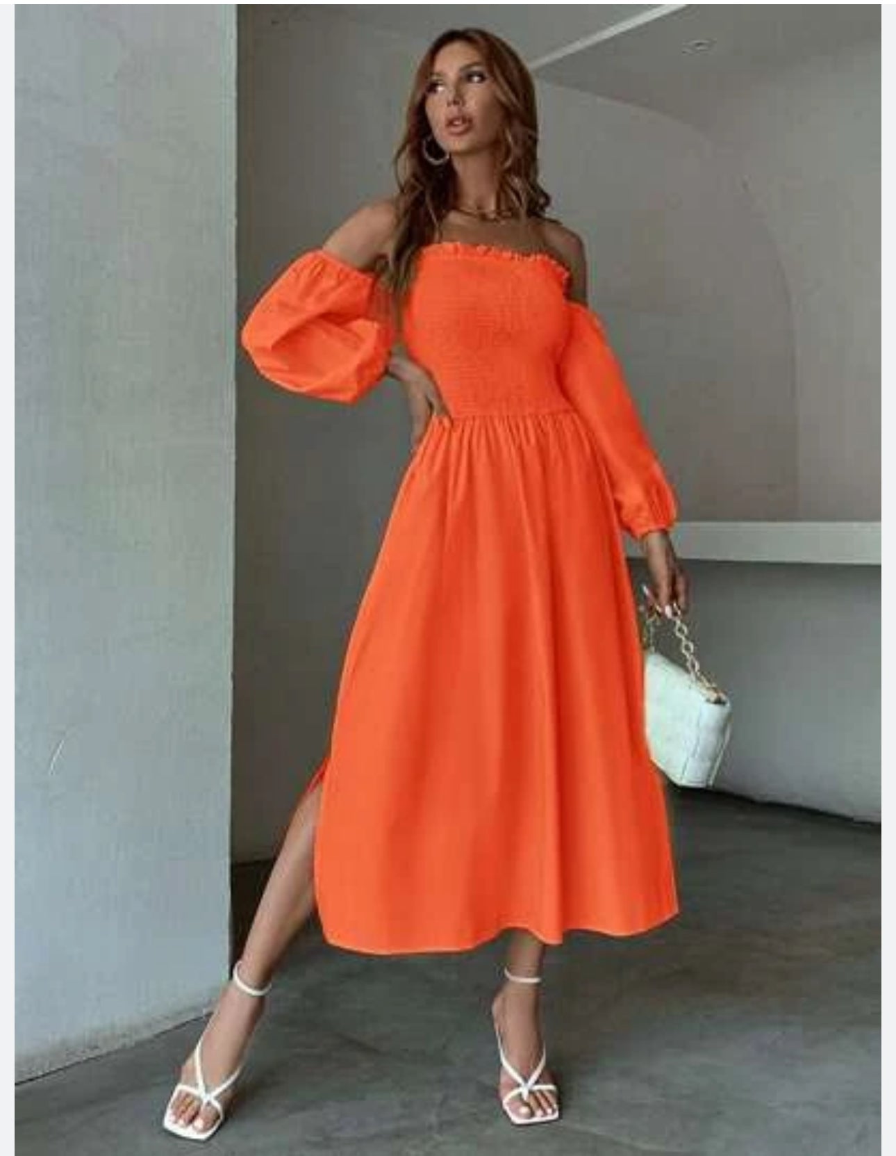 Anderson Dress Orange