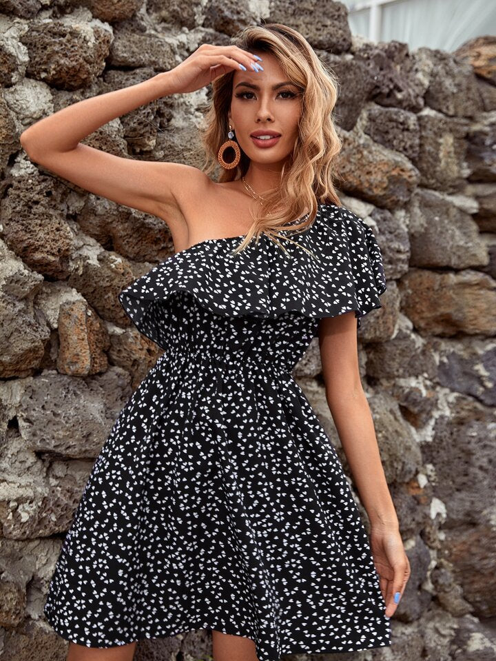 Confetti Dress Black