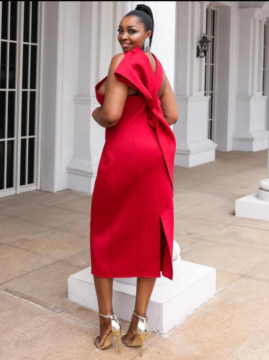 Sanaa  Dress Red