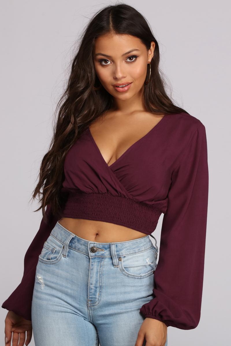 Kirsten Top Plum