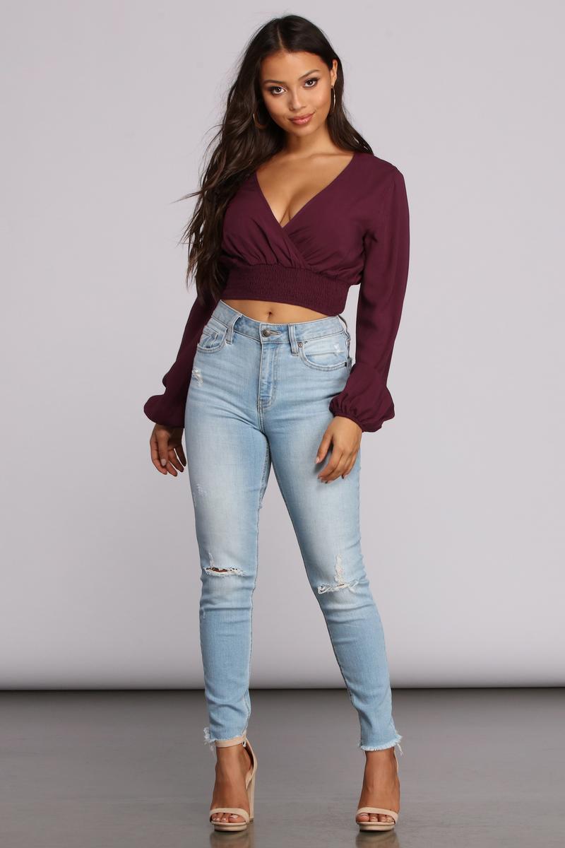 Kirsten Top Plum