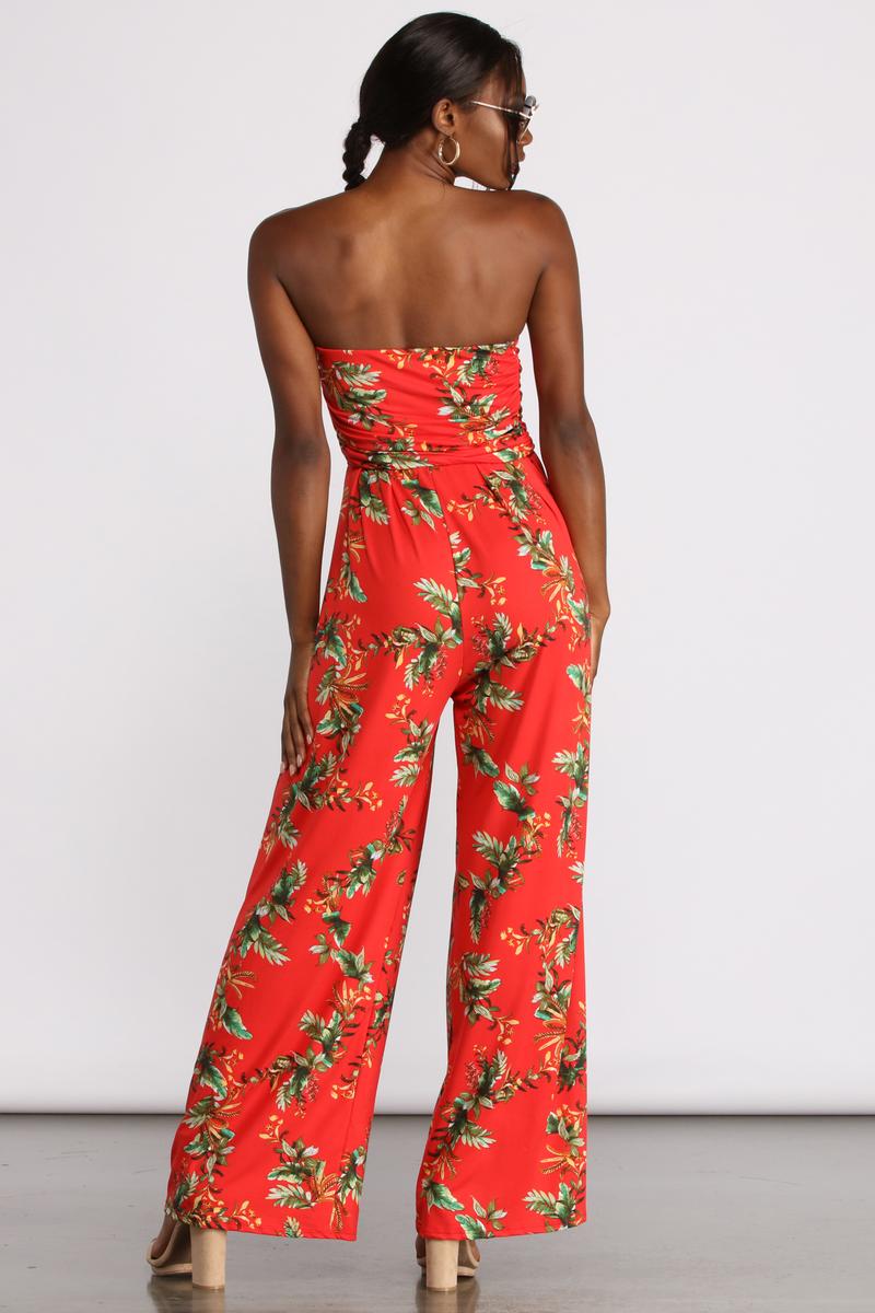 Anya Jumpsuit Red