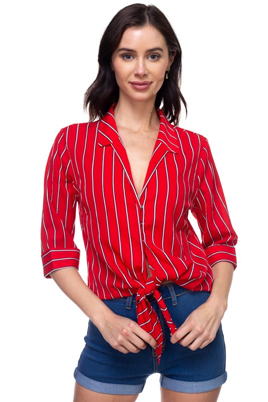 Silas Top Red