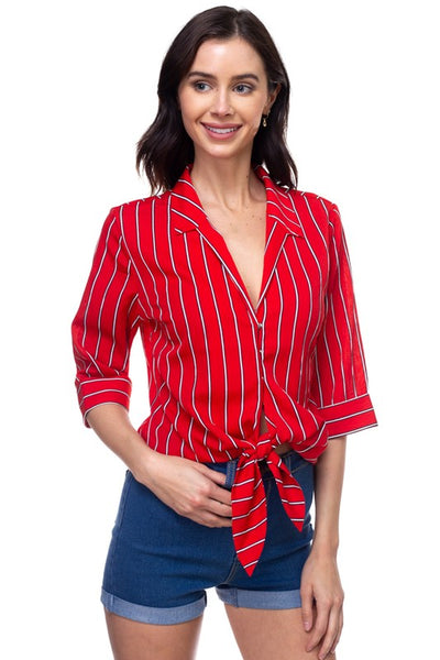 Silas Top Red.