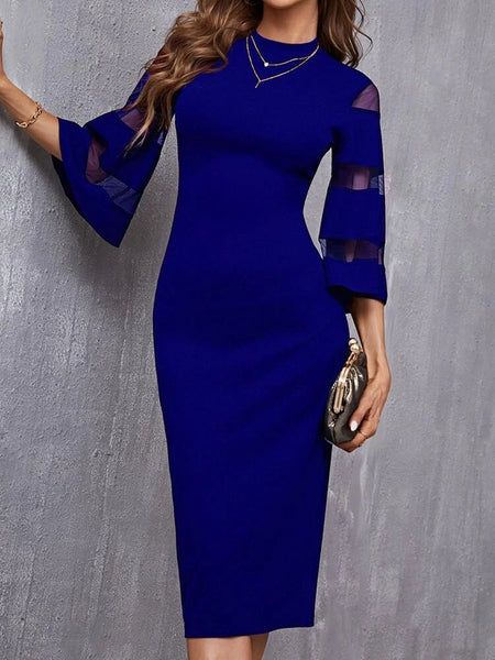 Cinco Dress Royal Blue