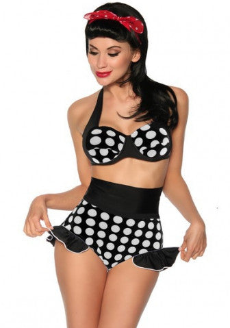 Hello Lover Swimsuit Polkadot