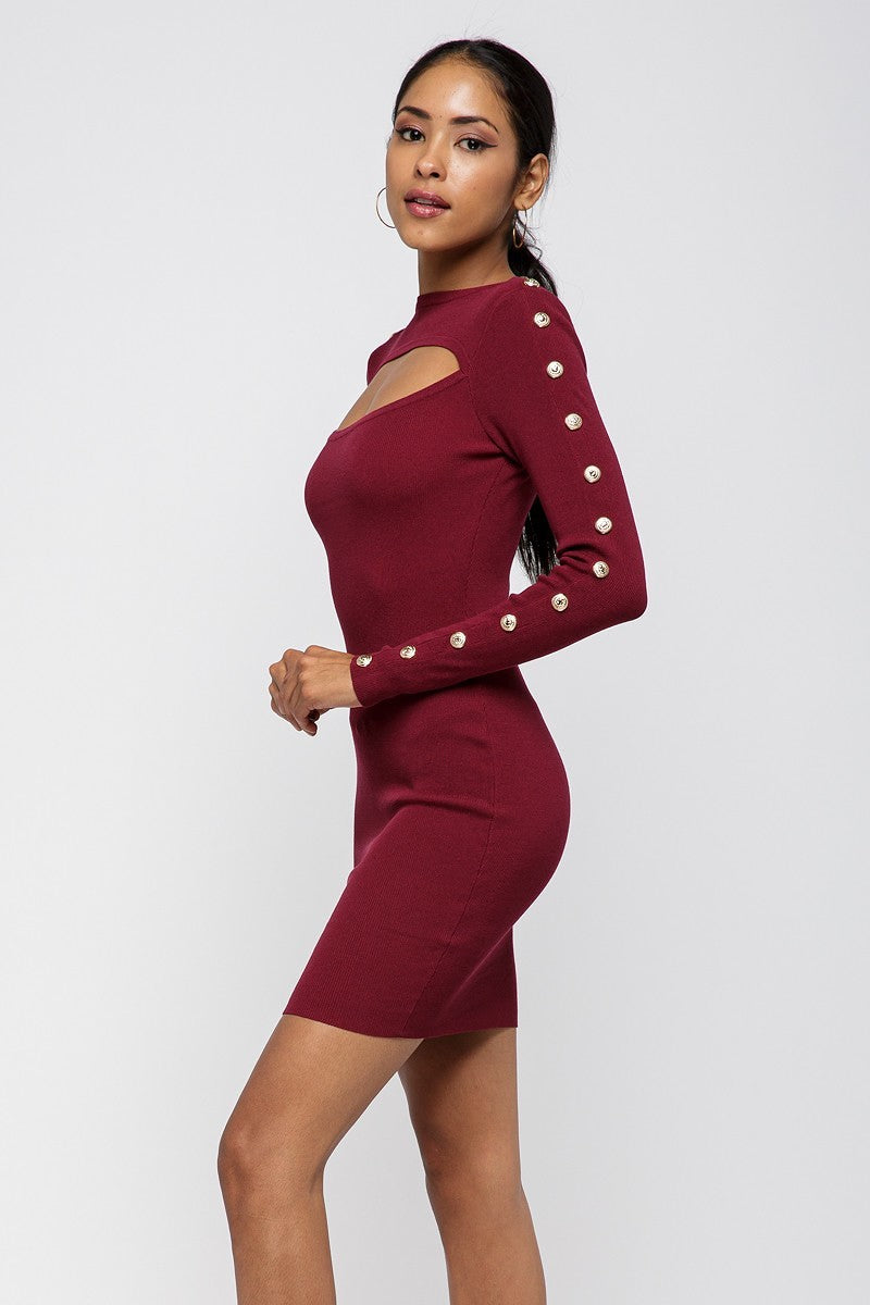 Miriam Dress Wine