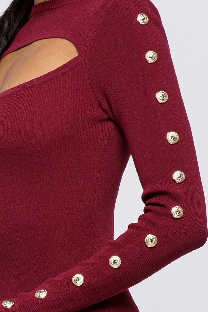Miriam Dress Wine