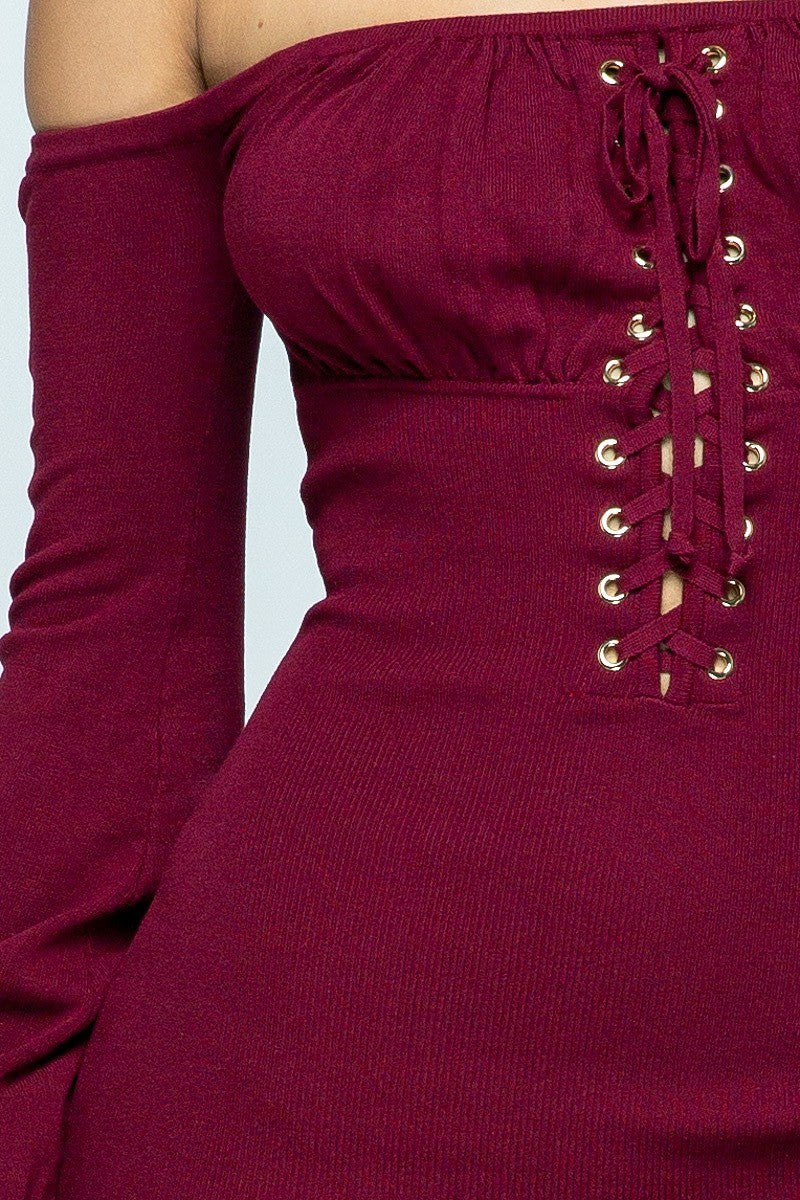 Rain Dress Wine Chris