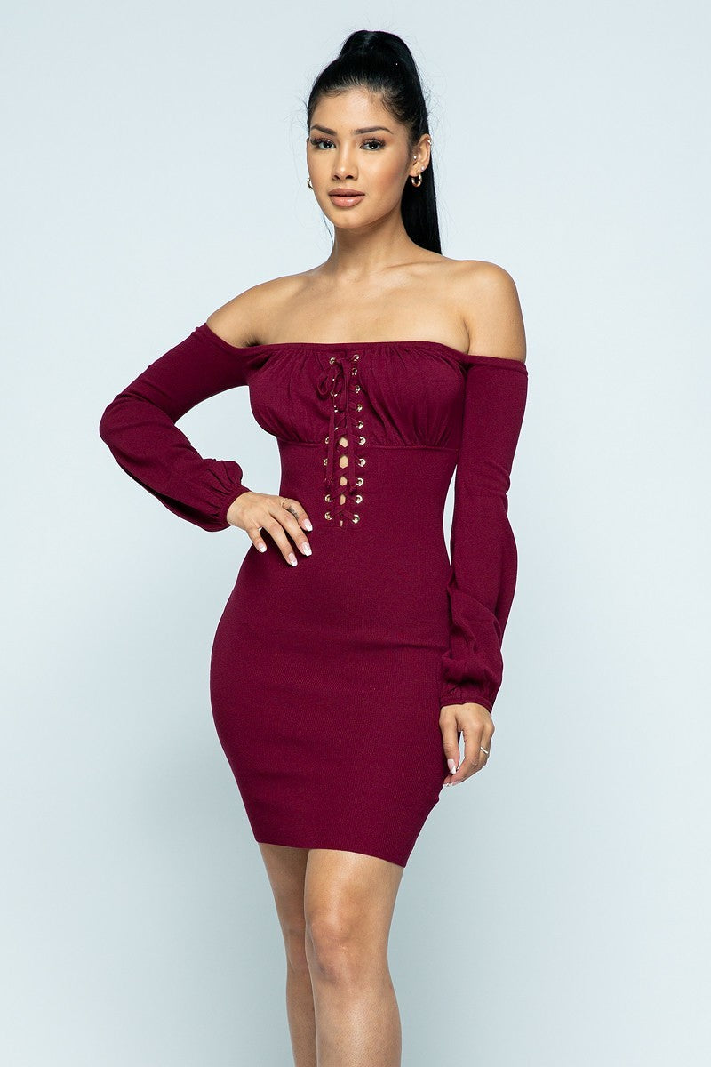 Rain Dress Wine Chris