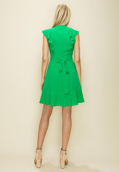Consuelo Dress Green Glam