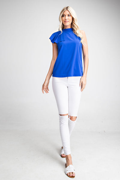Ashanti Top Royal Blue Glam