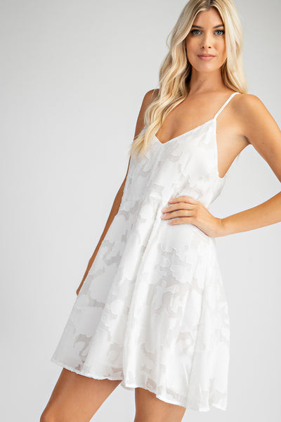 Jovita Dress White Glam