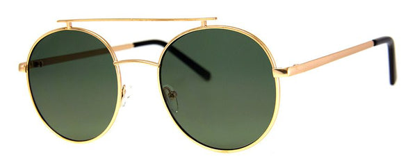Ray Gun Matte Gold Sunglasses