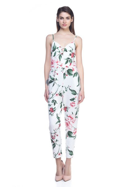 Caroline Jumpsuit Ivory