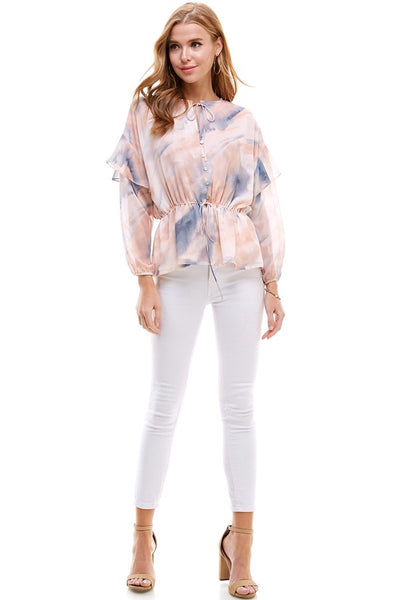 Aslaug Top Tie Dye