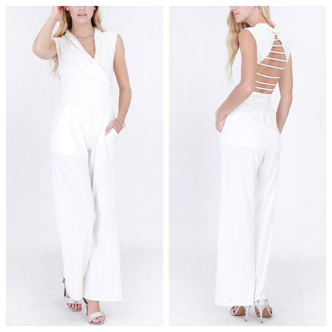 Erin Jumpsuit white