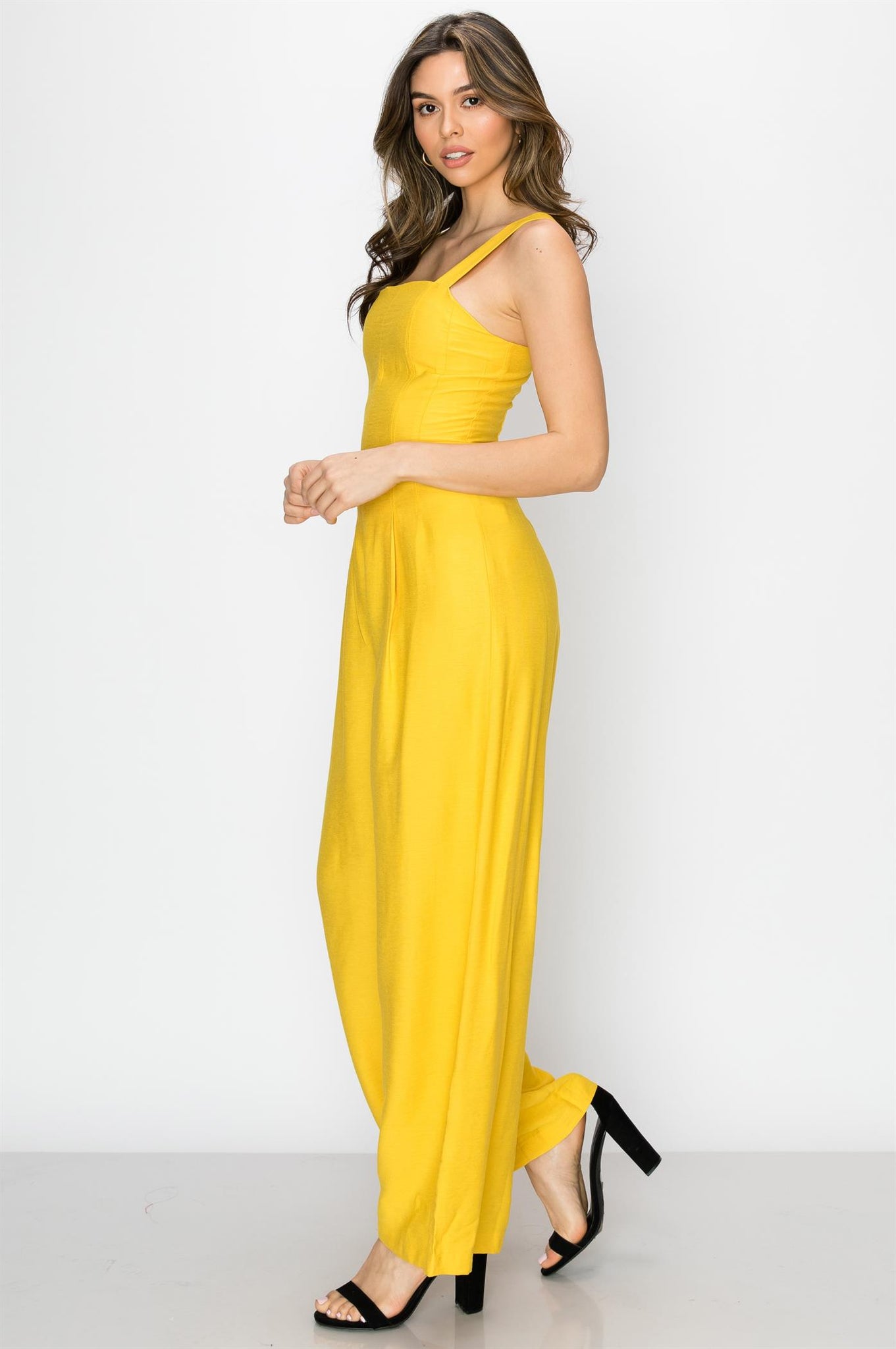 Reese Jumpsuit Yellow