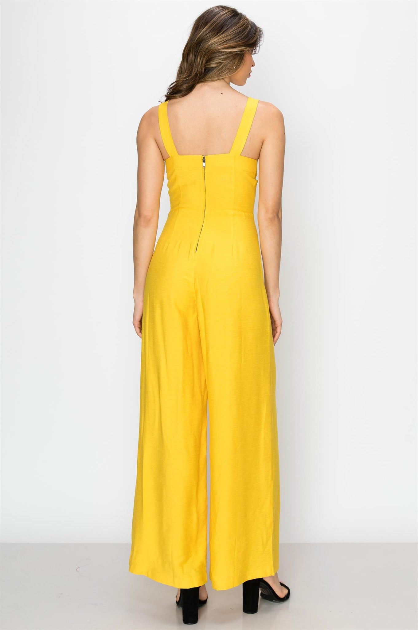 Reese Jumpsuit Yellow