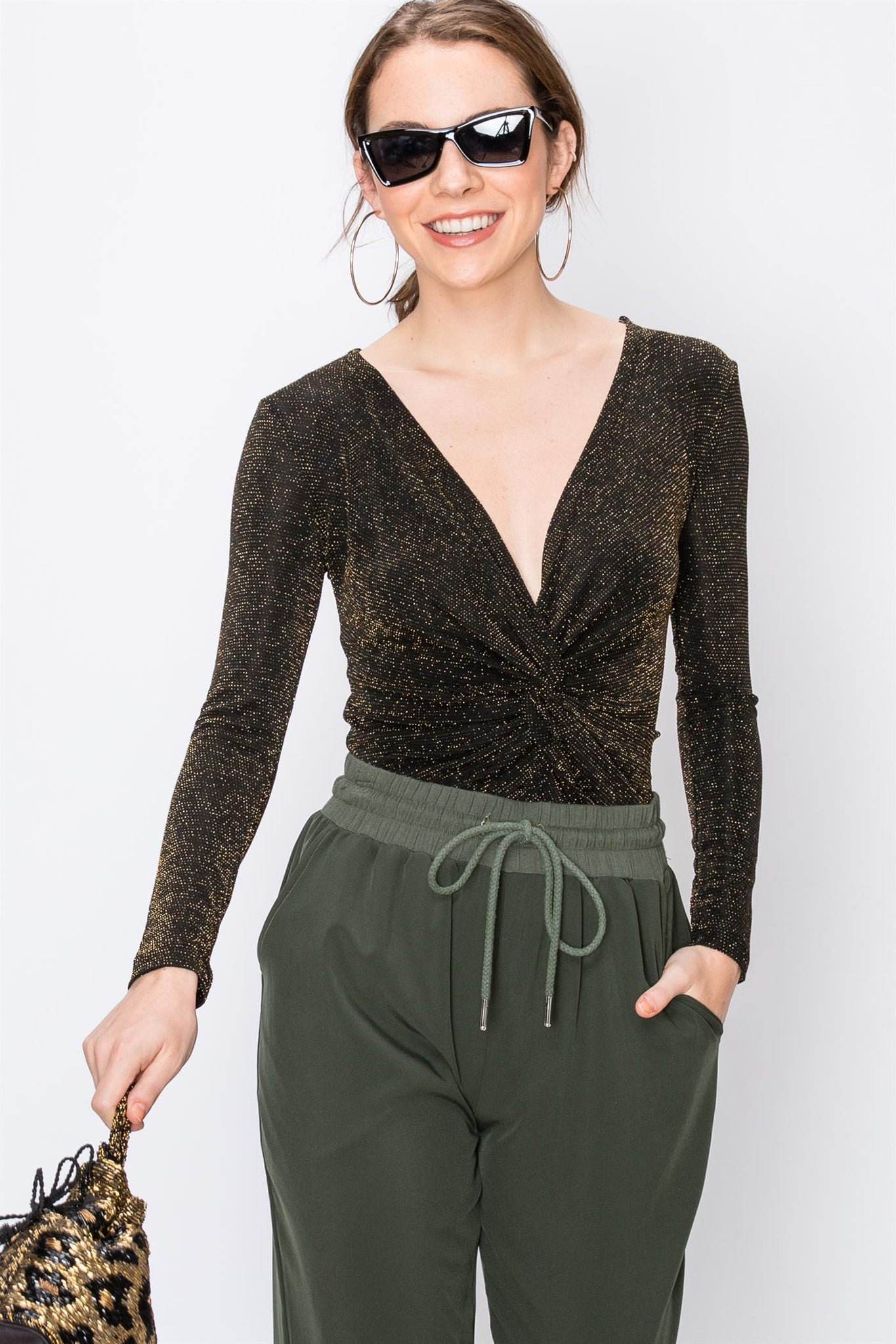 Paula Bodysuit Gold