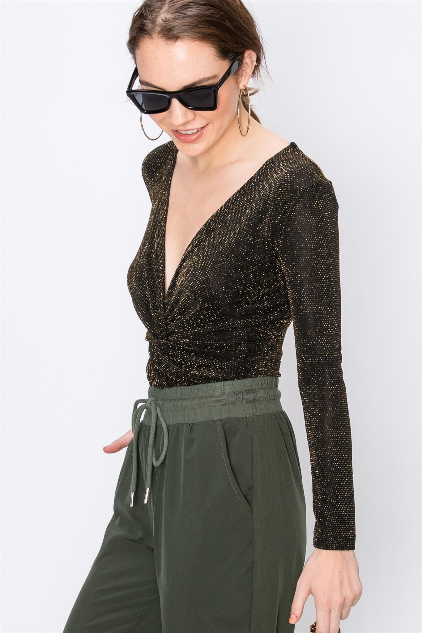 Paula Bodysuit Gold