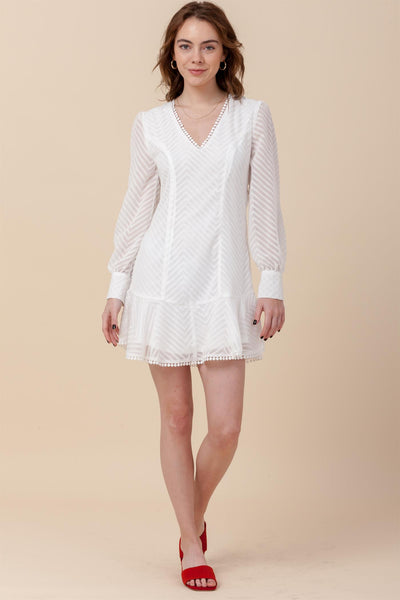Hilda Dress White Chis