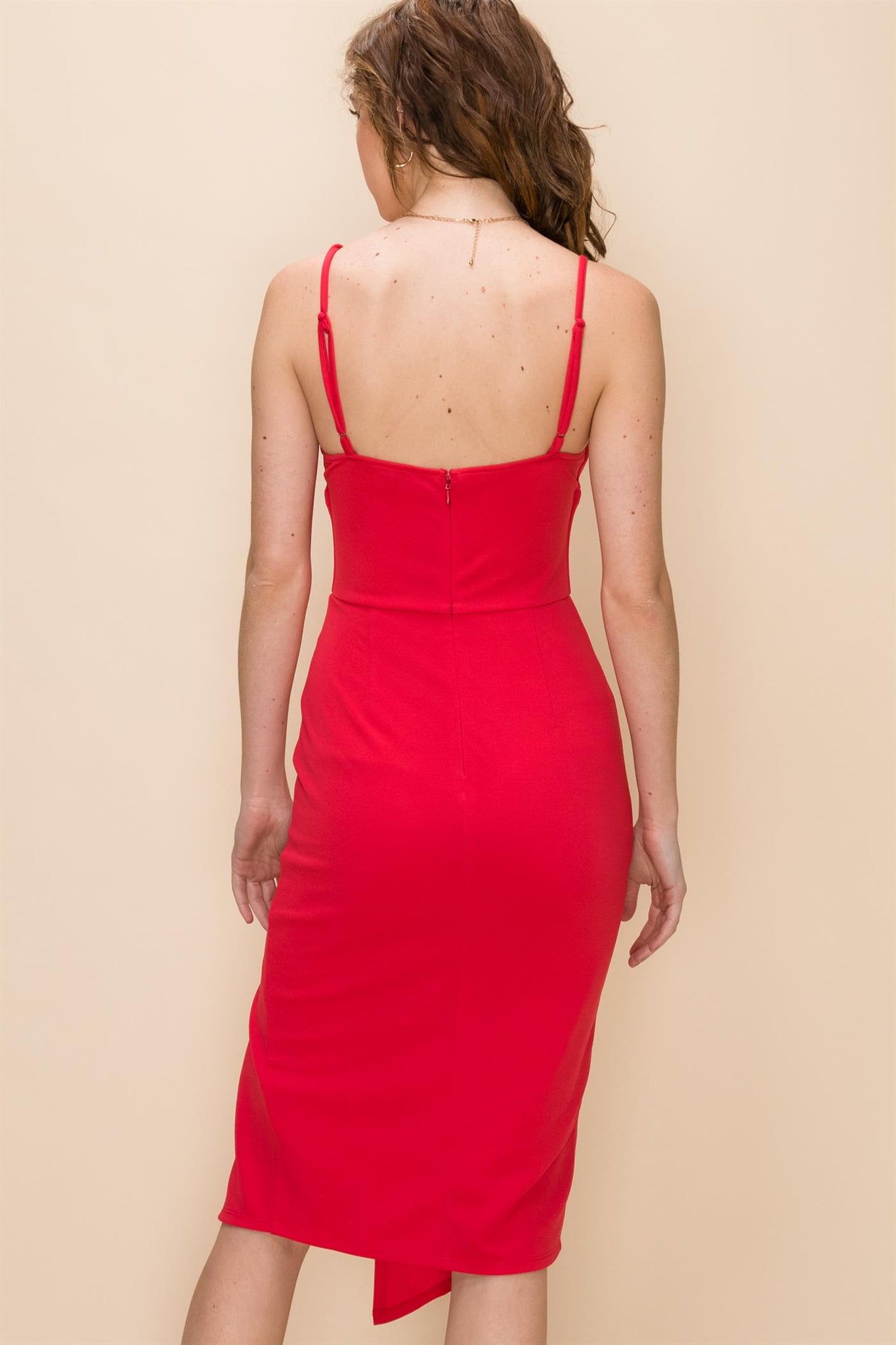 Melanie Dress Red - 2 S, 1M
