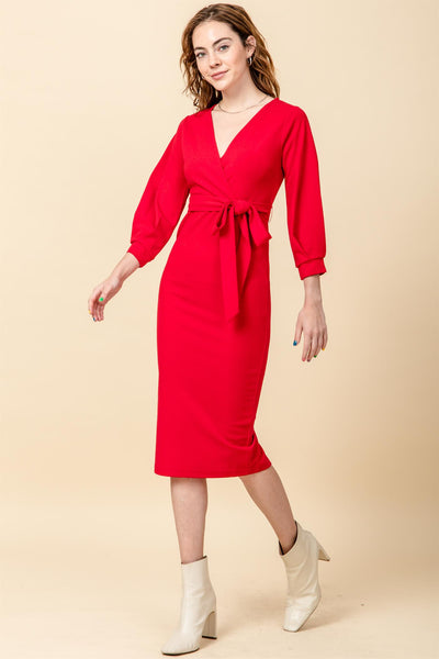 Oksana Dress Red