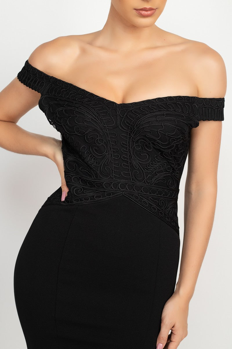 Daphne Dress Black