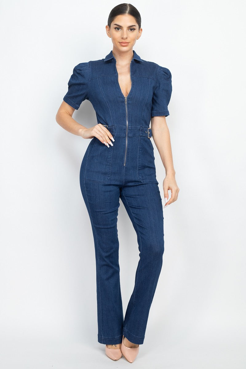 Marle Denim Jumpsuit Dark