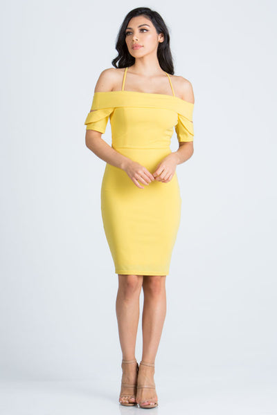 Emory Dress Yellow Entry