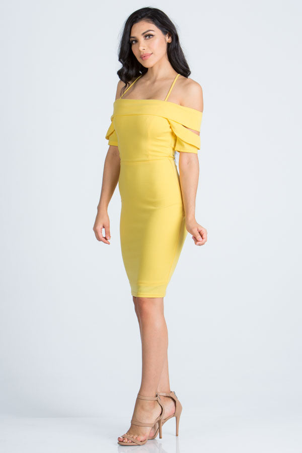Emory Dress Yellow Entry