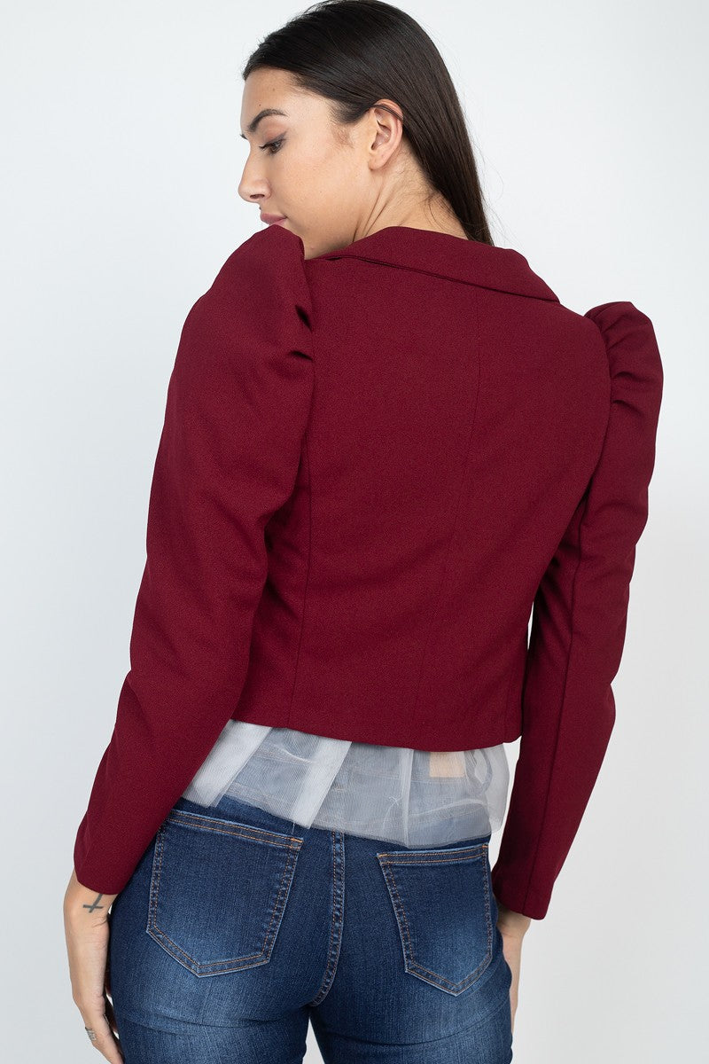 Jakub Blazer Burgundy