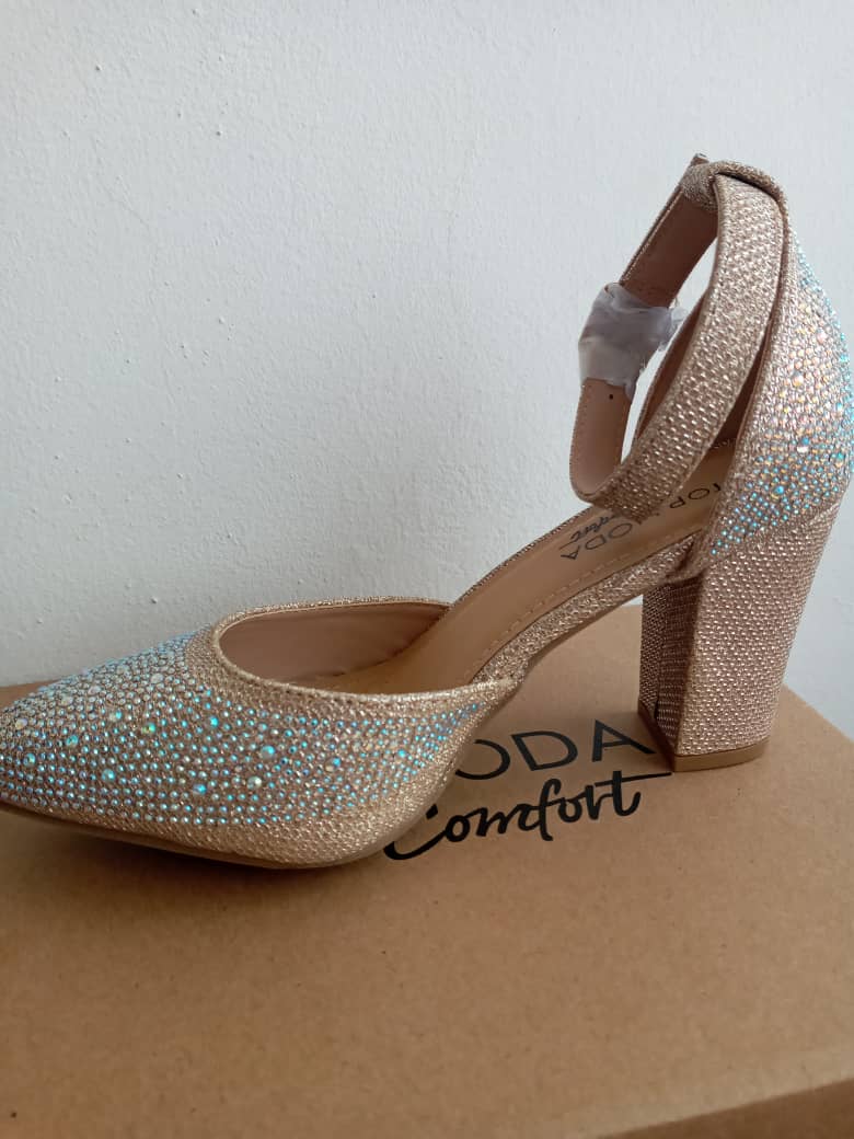 Tate Pumps Champagne Shoe