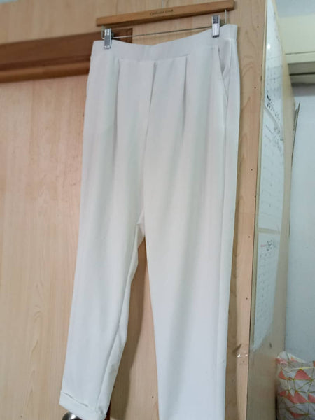 Gloria Pants White
