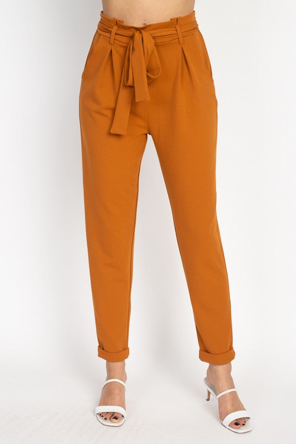Ekaterina Pants Cognac