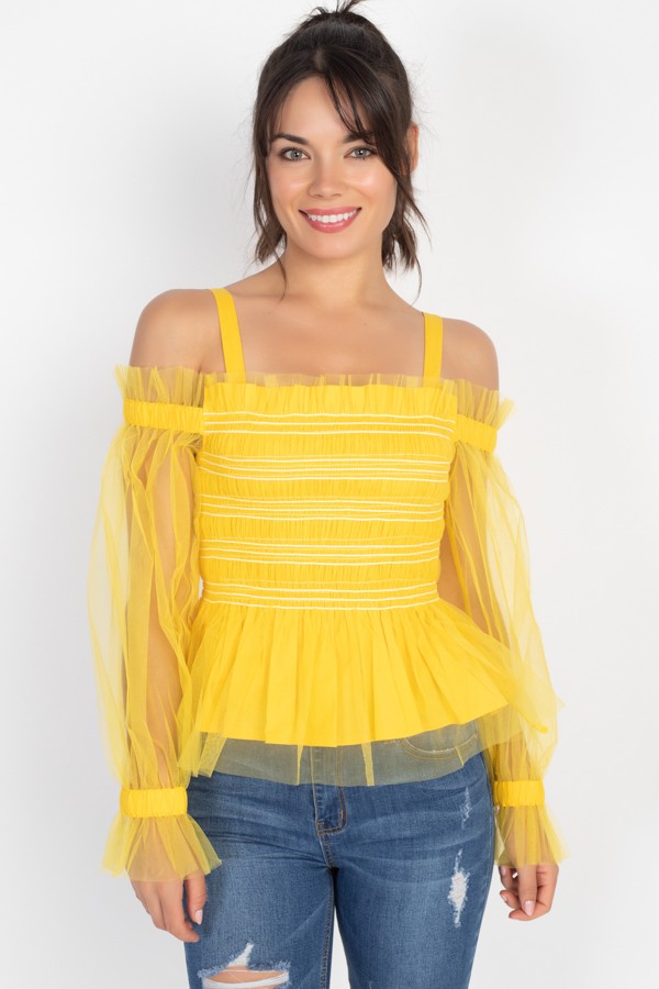 Dasha Top Yellow