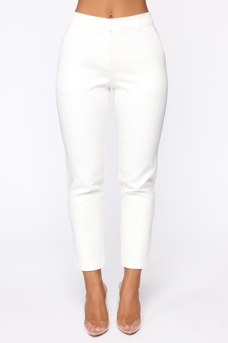Cassandra Pants White