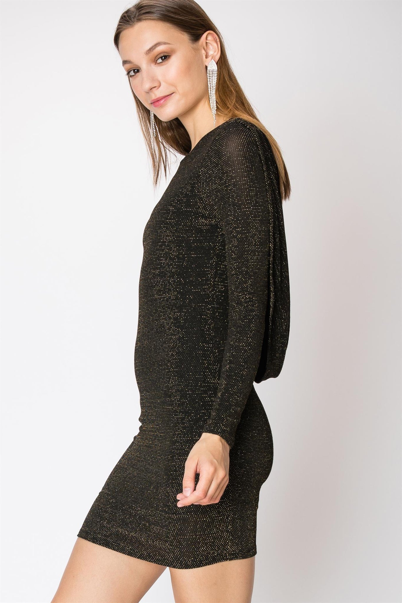 Raven Dress Gold Chris