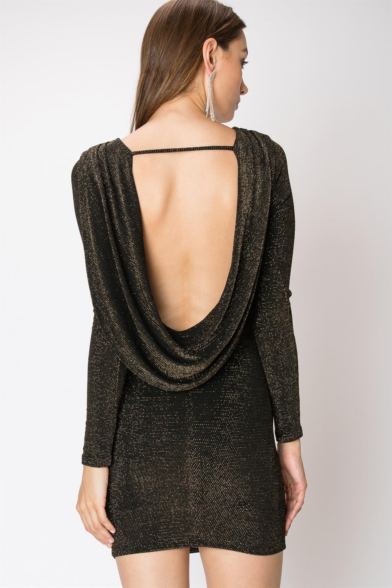 Raven Dress Gold Chris