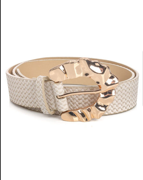 Nelly Belt White