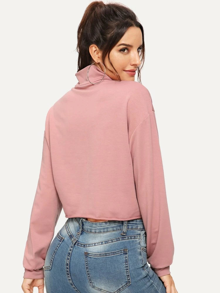 Queen Pullover Pink Top
