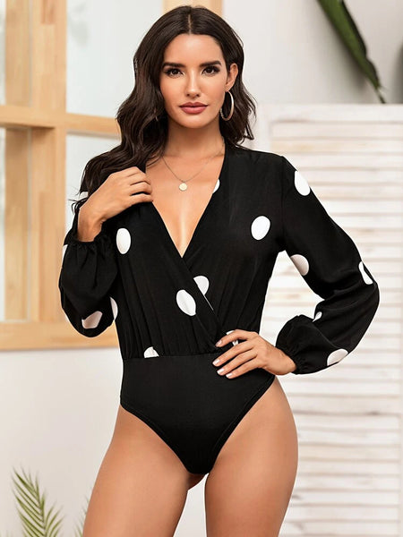 Fernanda Bodysuit Black Plus