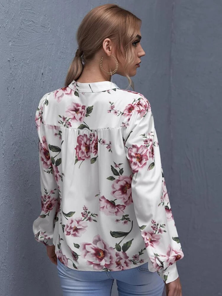 Alma Floral Top