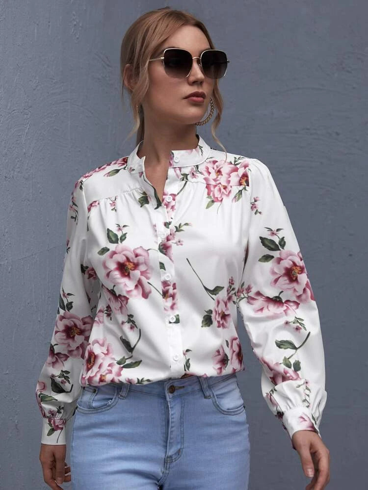 Alma Floral Top