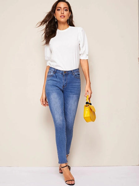 Kendall  Top White.