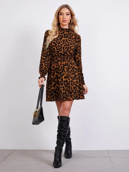Madam Dress Leopard Dress