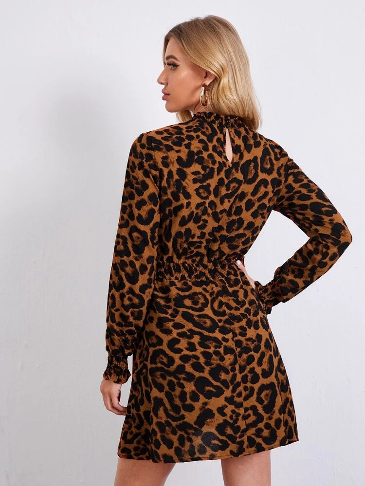 Madam Dress Leopard Dress